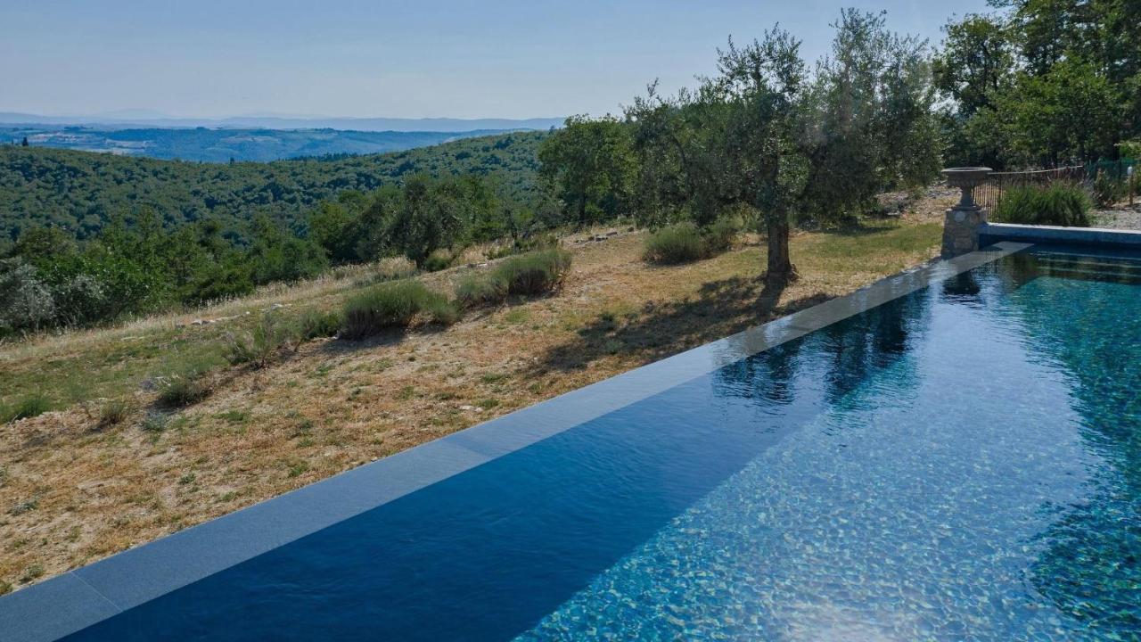 Montelodoli Capanna Villa Gaiole in Chianti Buitenkant foto
