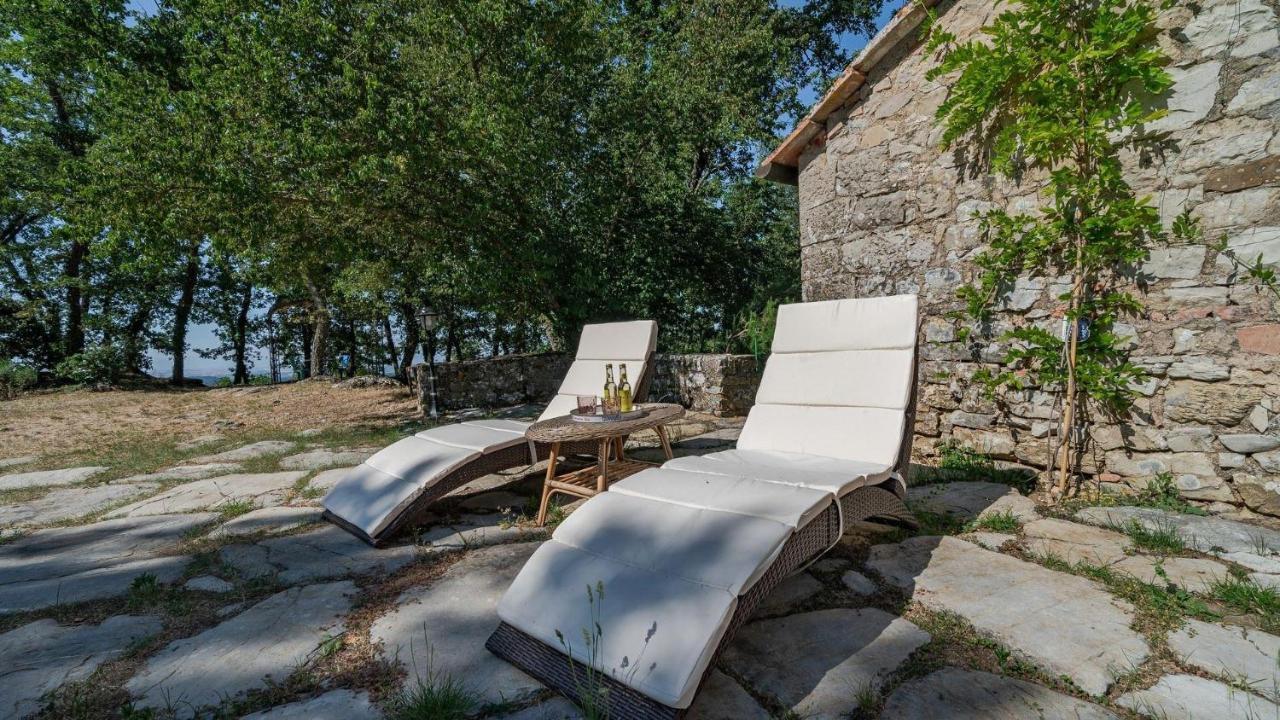 Montelodoli Capanna Villa Gaiole in Chianti Buitenkant foto