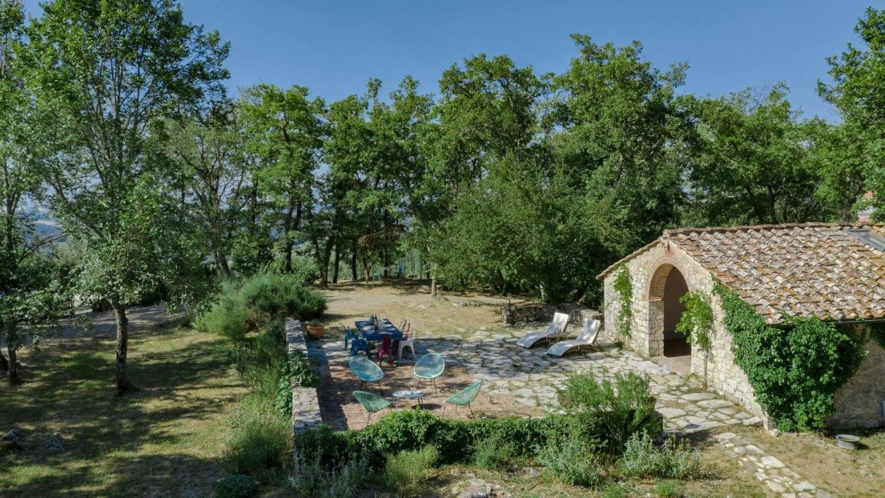 Montelodoli Capanna Villa Gaiole in Chianti Buitenkant foto