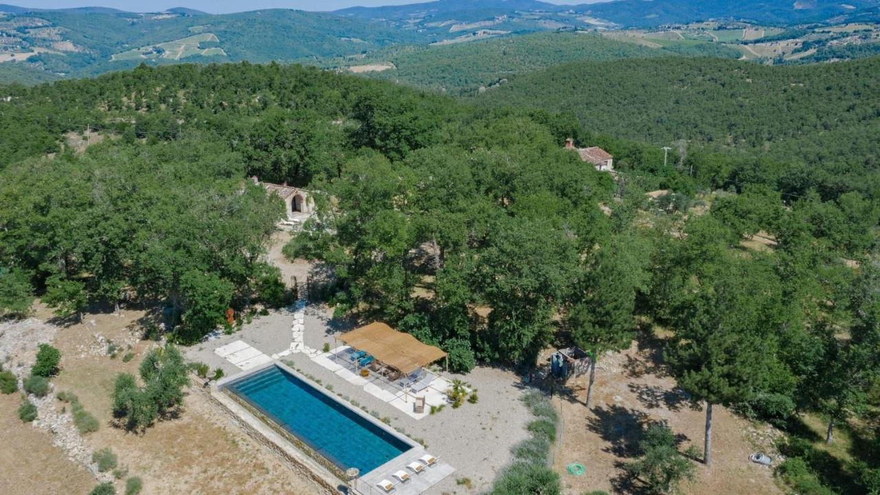 Montelodoli Capanna Villa Gaiole in Chianti Buitenkant foto